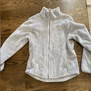 Grey Northface fleece Jacket